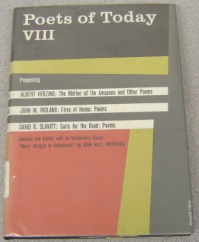 Image for Poets of Today VIII