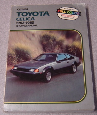 Image for Clymer Toyota Celica 1982-1983 Shop Manual