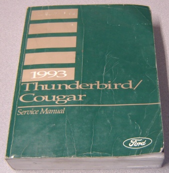 Image for 1993 Thunderbird / Cougar Service Manual