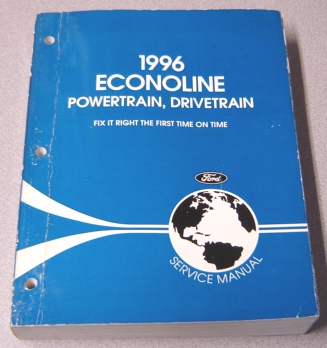 Image for 1996 Ford Econoline Powertrain, Drivetrain Service Manual