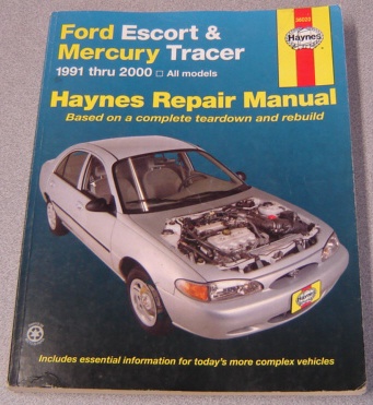 Image for Haynes Ford Escort & Mercury Tracer, 1991-2000: All Models (haynes Automotive Repair Manual)