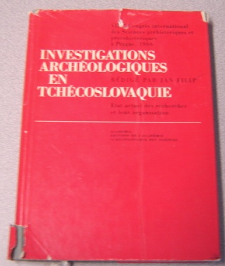 Image for Investigations Archeologiques En Tchecoslovaquie: Etat Actuel Des Recherches Et Leur Organisation