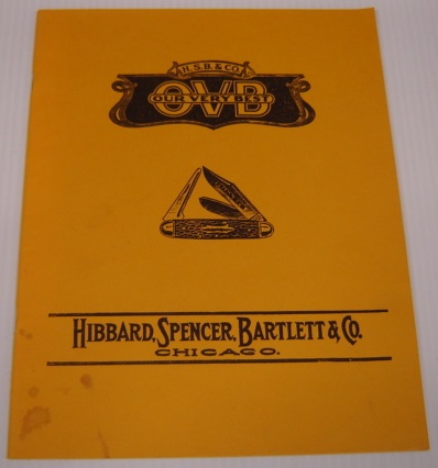 Image for OVB (Our Very Best) - Hibbard, Spencer, Bartlett & Co. Catalog: Cutlery and Silverware