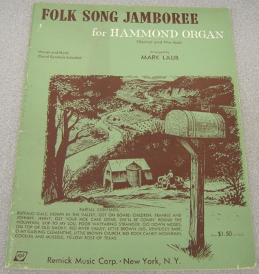 Image for Folk Song Jamboree for Hammond Organ (Spinet and Pre-Set)