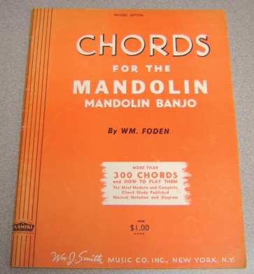 Image for Chords for the Mandolin, Mandolin Banjo