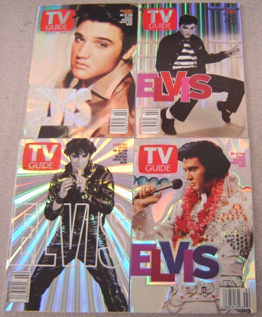 Image for TV Guide, January 13-19, 2001: Long Live The King! Elvis Presley (set Of 4 Special Hologram Covers)