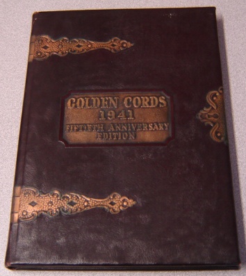 Image for Golden Cords 1941, 50th Anniversary Edition, Union College Yearbook, Lincoln, Nebraska