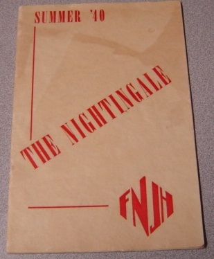Image for The Nightingale, Summer (June) 1940, Florence Nightingale Junior High School Yearbook, Los Angeles, California