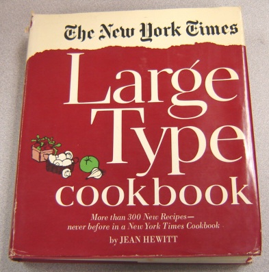 Image for The New York Times Large Type Cookbook