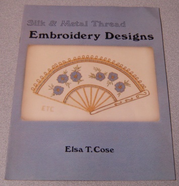 Image for Silk And Metal Thread Embroidery Designs: Lady's Fan / Butterfly & Branch