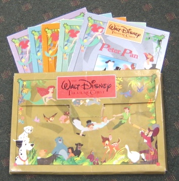 Image for Walt Disney Treasure Chest: Little Mermaid, Jungle Book, 101 Dalmations, Bambi, Peter Pan In Original Case