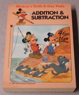 Image for Addition and Subtraction (Mickey's Drill-a-Day Pads)