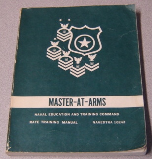 Image for Master-at-Arms, Naval Education And Training Command Rate Training Manual (NAVEDTRA 10242)