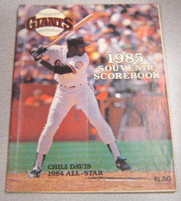 Image for San Francisco Giants 1985 Souvenir Scorebook