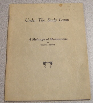Image for Under the Study Lamp: A Melange of Meditations
