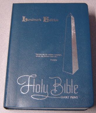 Image for The Holy Bible In Giant Print: Containing The Old And New Testaments In The King James Version, Red Letter Edition