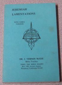 Image for Jeremiah Lamentations, King James Version