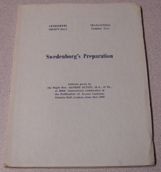 Image for Swedenborg's Preparation (Swedenborg Society Transactions Series; No. 5)