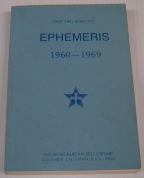 Image for Simplified Scientific Ephemeris 1960-1969