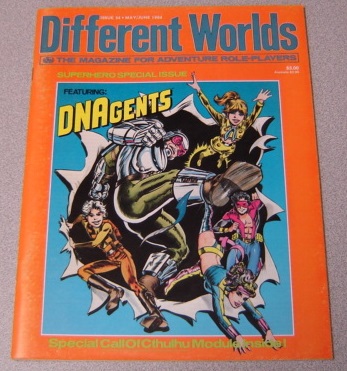Image for Different Worlds, Issue 34, May/June 1984: The Magazine for Adventure Role-players