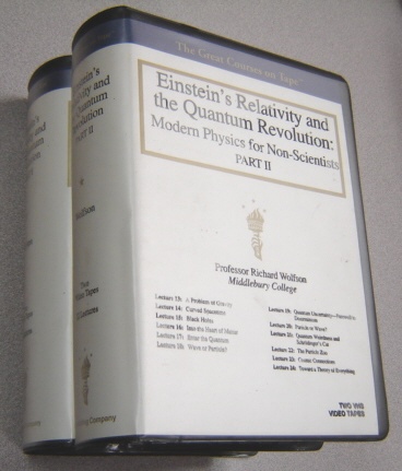Image for Einstein's Relativity And The Quantum Revolution, Modern Physics For Non-Scientists, Parts 1 & 2, (4 VHS Video Tapes)