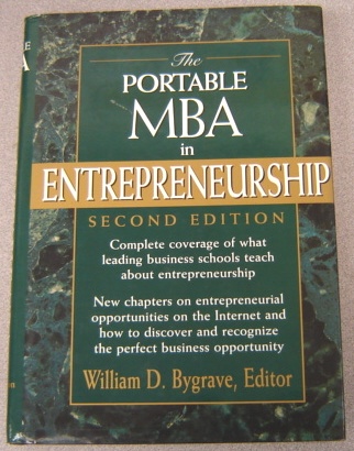 Image for The Portable MBA in Entrepreneurship, 2nd Edition