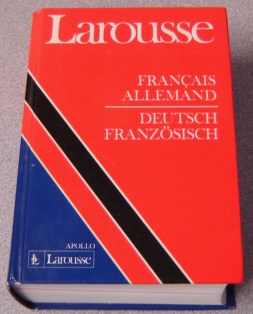 Image for Larousse Dictionnaire Francais Allemand / Deutsch Franzosisch, Collection Apollo (French-German, German-French Dictionary)