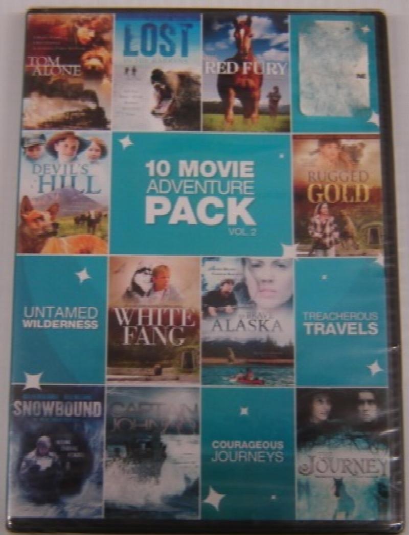 Image for 10 Movie Adventure Pack, Volume 2